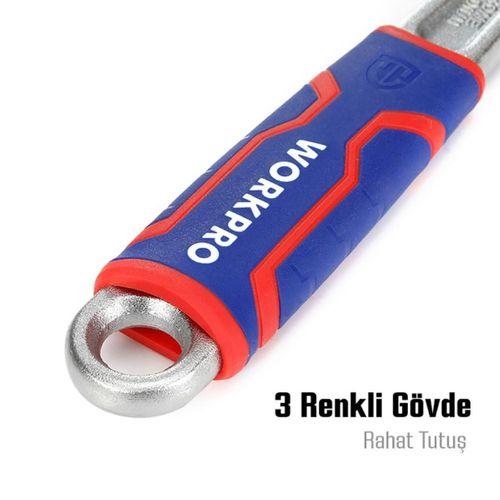 WORKPRO WP272012 250mm Cr-V Profesyonel Kurbağacık Anahtar