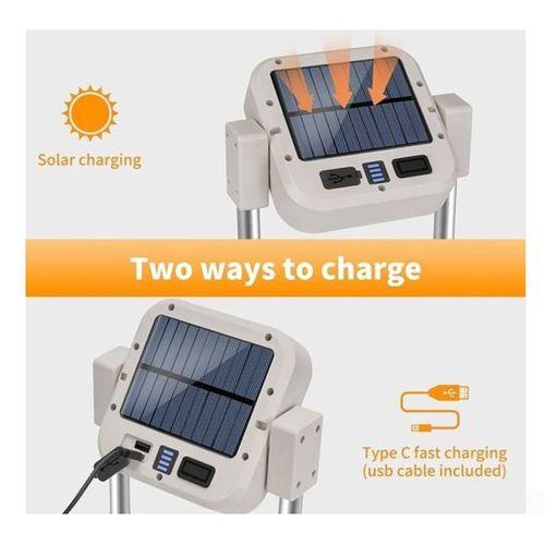 Katlanabilir Kamp Lambası Çok İşlevli Ultra Güçlü 4 Modlu Aydınlatma