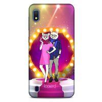 Samsung Galaxy A10 Kılıf FunnyMaX (25) Antişok Kapak Karışık Renkli