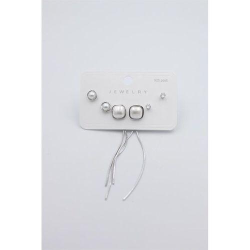 Çoklu Set Küpe - Gümüş