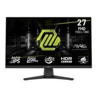 27 MSI MAG 272F 0.5MS 200HZ FHD IPS MONITOR
