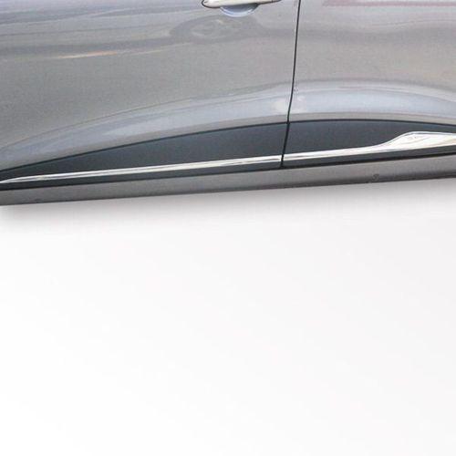 Renault Clıo Uyumlu 4 -2013 Yan Kapı Çıtası 4 Parça Çelik