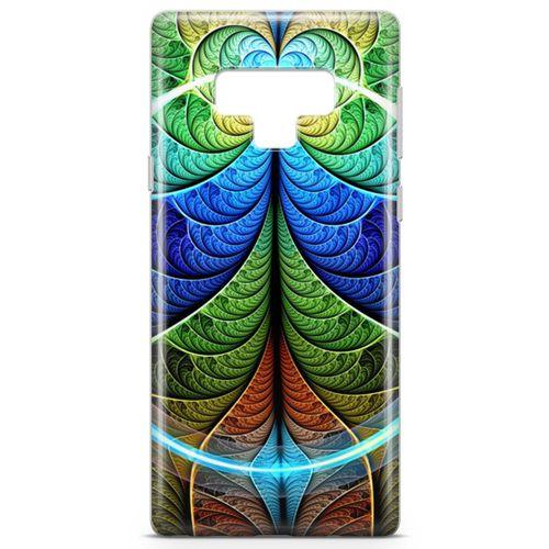 Samsung Galaxy Note 9 Kılıf Fraktal Rofle Arka Kapak Koruma Desenli Full Koruyucu
