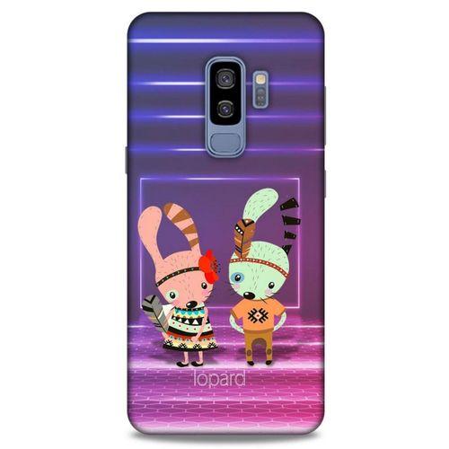 Samsung Galaxy S9 Plus Kılıf FunnyMaX (4) Koruma Kılıfı Mor Pembe