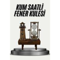 Eyfel Kulesi Ve Deniz Feneri Dekoratif Masa Biblosu Hediyelik