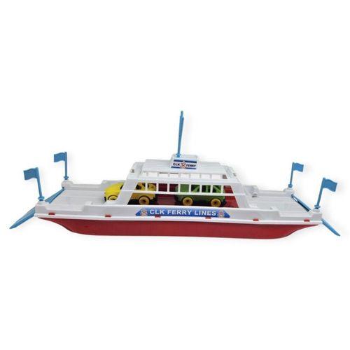 Feribot Araç Taşııyan Gemi 45 cm - Kırmızı