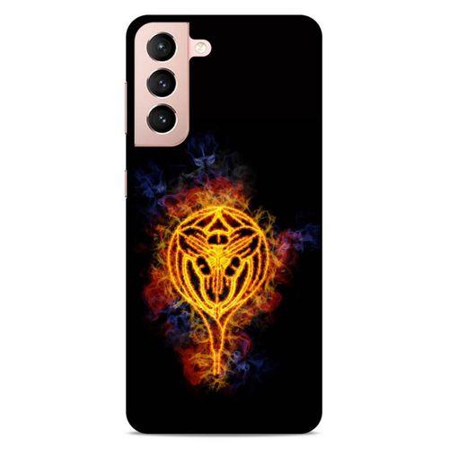 Lopard Samsung Galaxy S21 Uyumlu Kılıf FireX (18) Telefon Kılıfları Sarı siyah