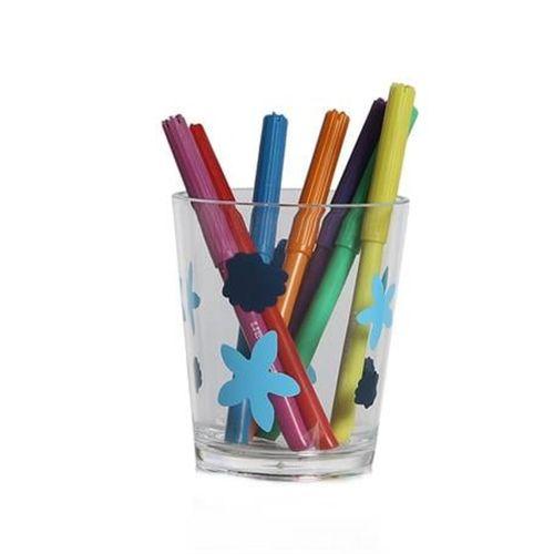 2 Adet Kalemlik Benekli  Ofis Gereci 8X8X9Cm