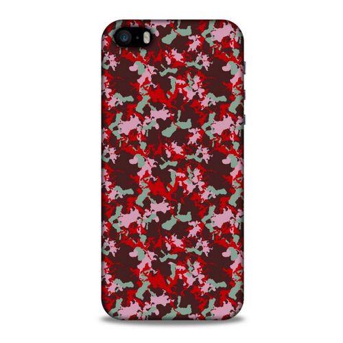 Kamuflaj 18 Apple iPhone 5S Kılıf Silikon Kapak