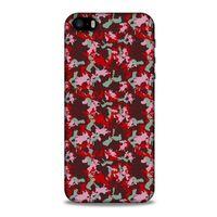 Kamuflaj 18 Apple iPhone 5S Kılıf Silikon Kapak