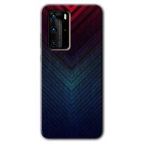 Huawei P40 Pro Kılıf HD Desen Baskılı Arka Kapak - Abstract 4