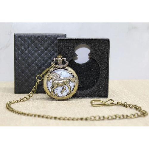 Özel Kutulu At Tasarımı Köstekli Saat Alk4682