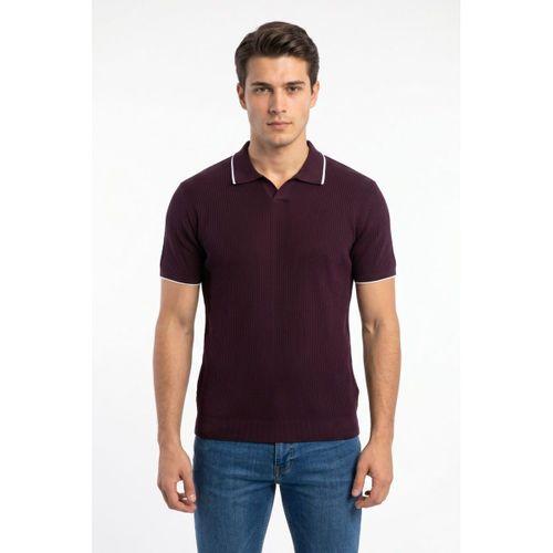 Erkek Spor Polo Yaka Triko Tişört BGL-ST05374