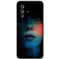 Potkal Hediye Fabrikası Vivo V23 5G Kılıf HD Desen Baskılı Arka Kapak - Karanlık Kadın