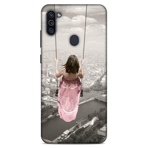 Lopard Samsung Galaxy M11 Uyumlu Kılıf Manipülasyon ☻ (22) Tam Koruma Kılıfı Desenli