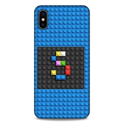 Lopard Apple iPhone XS Max Uyumlu Kılıf BloX (30) Silicone Case S Harfi
