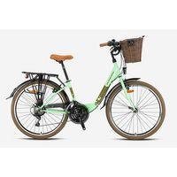 Kron Tetra 3.0 28 Jant Şehir Bisikleti Mint Yeşil-Kahverengi 38 cm