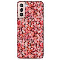 Lopard Samsung Galaxy S21 Plus Uyumlu Kılıf Mermer Desenli (44) Tough Armor Kılıf