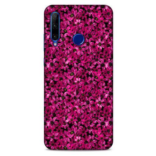 Huawei Y6P Uyumlu Kılıf Pembe Delisi (1) Kılıfı Çiçek