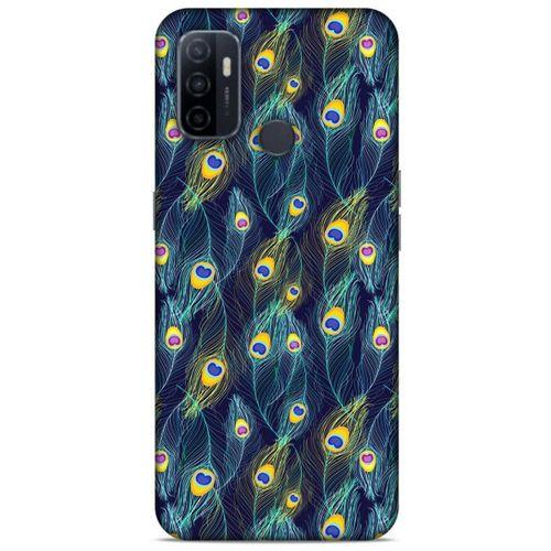 Huawei P40 Kılıf Desenli Özel Seri Tüyler (10) Full Koruma Kılıfı