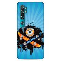 Lopard Xiaomi Mi Note 10 Uyumlu Kılıf Tattoo's (13) Silikon Kap Snowboard