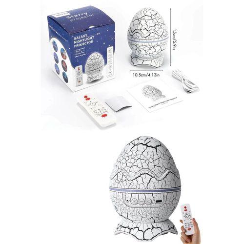 Bluetooth Hoparlör Dinozor Yumurtası Gece Masa Lambası Projektör