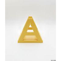 Sarı A Harf Seklinde Mini Dekoratif Saksi Ismine Ozel Bas Harf Tasarim 75 Cm Masa Ustu Ofis Dekoru