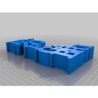 Özelleştirilmiş Değişken WORD Heykeli 3D Baskı (Bu ürün Sadece Plastik parçadır - Almadan Önce Soru Sorabilirsiniz)