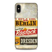 Apple iPhone XS Kılıf Almanya (5) Koruma Kabı Plaka