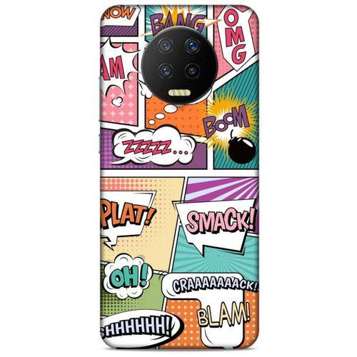 Lopard İnfinix Note 7 Uyumlu Kılıf Cartoon (10) Full Koruma Kılıfı