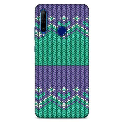 Kazak (45) Desenli Silikon Kapak Huawei Honor 20 Lite Kılıf