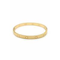 Crt Love Taşsız Bilezik - Altın