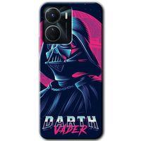Vivo Y16 Kılıf HD Desen Baskılı Arka Kapak - Darth Vader