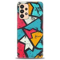 Samsung Galaxy A33 5G Kılıf HD Baskılı Kılıf - Grafiti + Tam Ekran Koruyucu