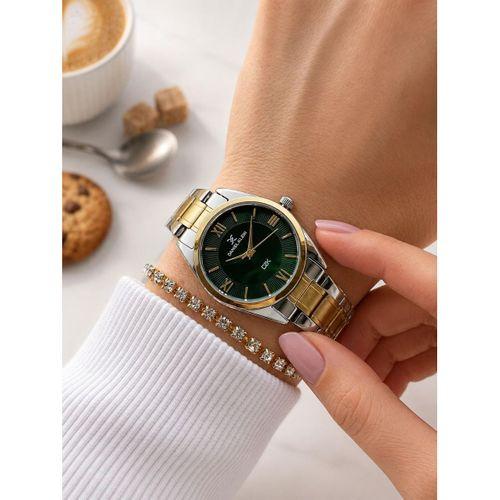 Daniel Klein 2 Yıl Garantili Çelik Kordon 30 Mt Suya Dayanıklı Kadın Kol Saati+Bileklik DKK.K.11101-4