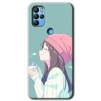 General Mobile GM 21 Pro Kılıf HD Desen Baskılı Arka Kapak - Happy Girl