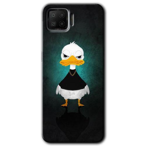 Oppo A73 Kılıf Baskılı Kapak - Angry Duck +Tam Kaplayan Mat Seramik