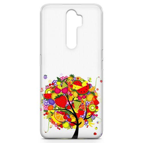 Oppo A9 2020 Kılıf Meyve Bahçeleri Arka Kapak Koruma Desenli Full Koruyucu