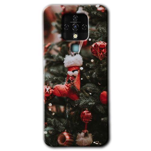 Tecno Camon 16 Kılıf HD Desen Baskılı Arka Kapak - Happy New Year + Kırılmaz Cam