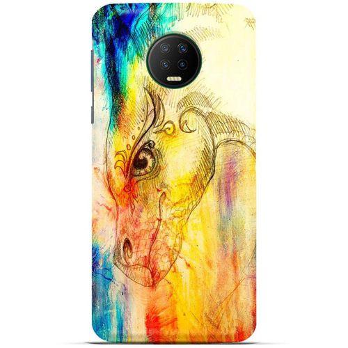 Lopard İnfinix Note 7 Uyumlu Kılıf Manipülasyon ☻ (35) Fit Design Kılıf Baskılı