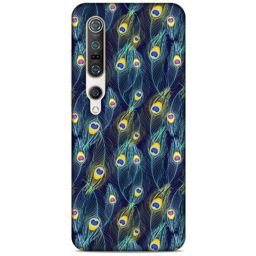 Xiaomi Mi 10 Pro Kılıf Desenli Özel Seri Tüyler (10) Full Koruma Kılıfı