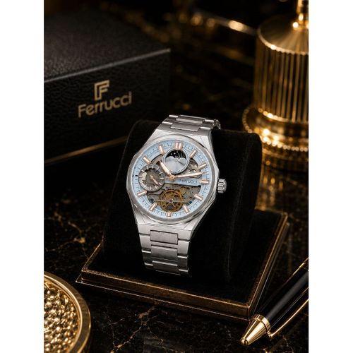 Ferrucci Otomatik Ve Kurmalı Güneş Ve Mehtap Kadranlı 2 Yıl Garantili Erkek Kol Saati BFC.M3558.S5