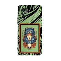 Xiaomi Redmi Note 10 Uyumlu Warrior Woman Desenli Premium Silikonlu Lansman Telefon Kılıfı