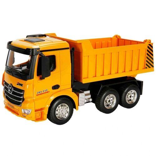 Eğitici Oyuncak 5083 SUN-RST-RC İŞ MAKİNESİ 1 18 DAMPERLİ KAMYON FF IŞIKLI 9CH 3 7V USB 2 4GHZ