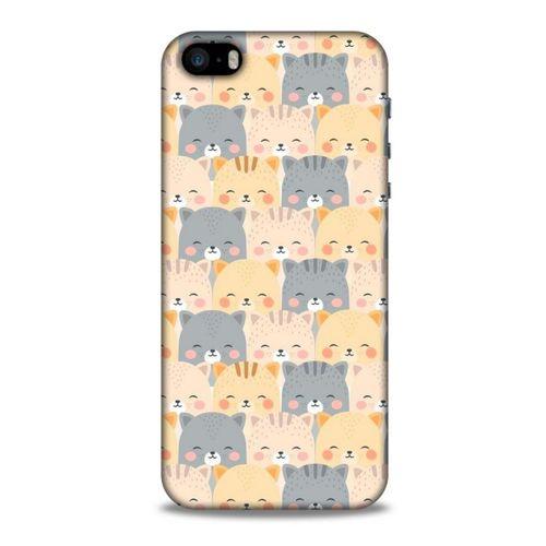 Lopard Apple Iphone 5 Uyumlu Kılıf Kediler (23) Ultra Koruma Kılıfı Gülen Kedi