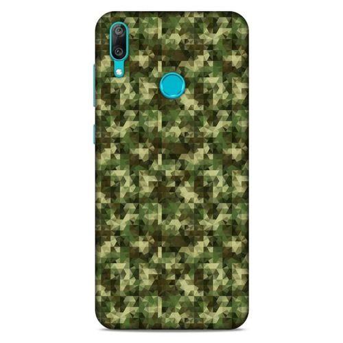 Kamuflaj 43 Huawei Y7 2019 Kılıf Silikon Kapak