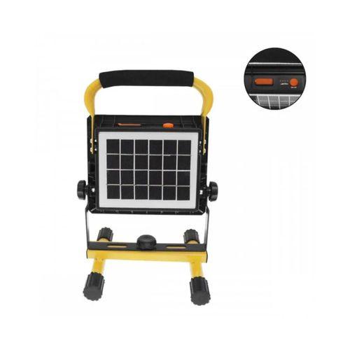 Çok Fonksiyonlu Led Projektör Kamp Lambası Solar Şarjlı Powerbank Özellikli