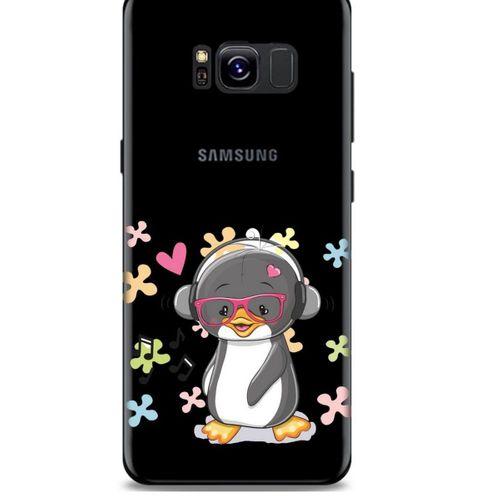 Zoologix (75) Samsung Galaxy Note 5 Şeffaf Kılıf Silikon Desenli