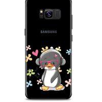 Zoologix (75) Samsung Galaxy Note 5 Şeffaf Kılıf Silikon Desenli