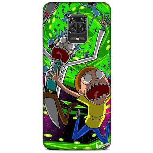 Xiaomi Redmi Note 9 Pro Uyumlu Kılıf Rick And Morty (22) Tam Koruma Kılıfı Nancy
